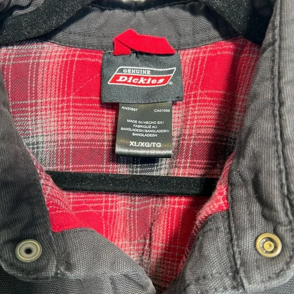 Dickies Men’s Flannel Lined Detroit Jacket